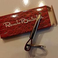 PORTACHIAVI metallo lucido - pelle RENATO BALESTRA