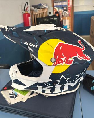 Casco motocross enduro Kini Redbull