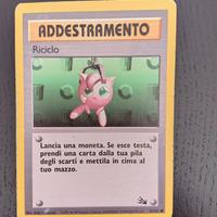 riciclo fossil carte pokemon anni 90