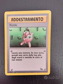 riciclo fossil carte pokemon anni 90