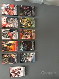 Manga l’attacco dei giganti