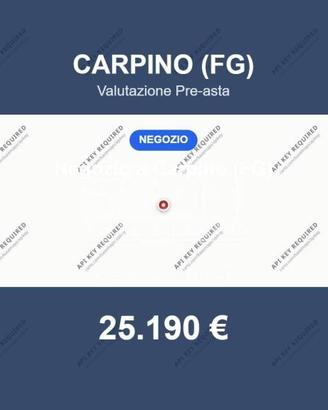 Immobile in asta di 42 m² a Carpino