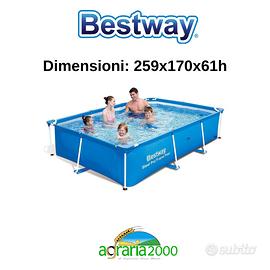 Bestway set piscina fuori terra 259x170x61h