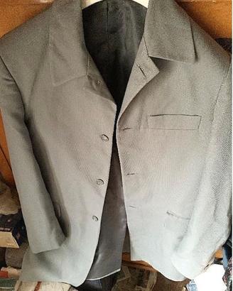 Giacca soprabito grigio chiaro lunga stile coreano