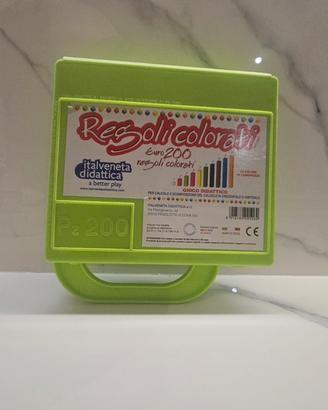 regoli colorati x imparare a contare/le tabelline
