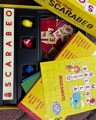 Gioco Scatola Il Mio Primo Scarabeo (Editrice Gioc
