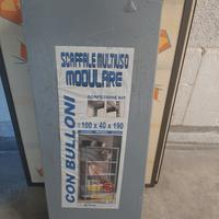 scaffale in alluminio 100x40 nuovo 