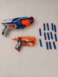 Nerf pistola + fucile + 20 proiettili