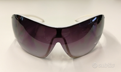 Occhiali Excape bianchi lente nera gradient