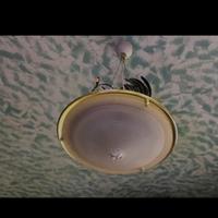 lampadari metallo/ vetro con cavetti 