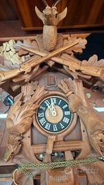 Orologio a Cucù Meccanico Originale Foresta Nera