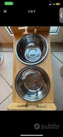 Ciotole per cani rialzabili 
