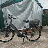 bicicletta a pedalata assistita da città