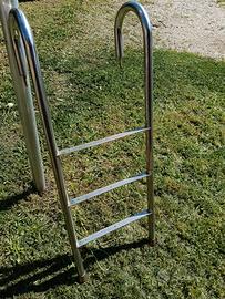 scaletta in acciaio inox 