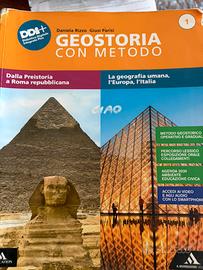 Libro scolastico Geostoria con metodo