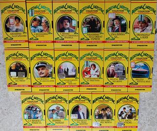 40 vhs circa FILM GIALLI Agatha Christie Maigret