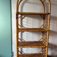 Mobile libreria legno di design misura cm82x190x38