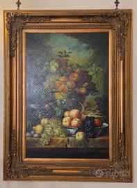 Dipinto olio su tela con cornice