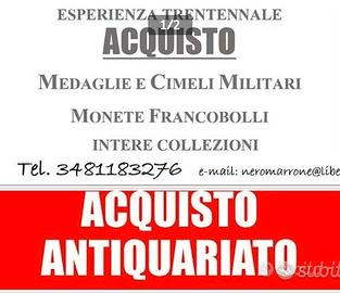 VALUTO Oggetti di antiquariato, Medaglie, Monete