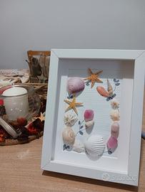 quadro con elementi marini