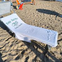 Telo copri lettino da mare