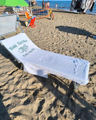 Telo copri lettino da mare