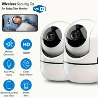 2 Telecamere di sorveglianza domestica wireless 