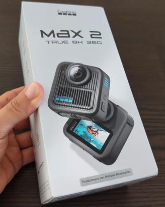 Action Cam GoPro max2 360 8k sigillata