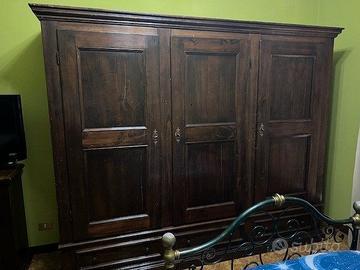 camera da letto in arte povera