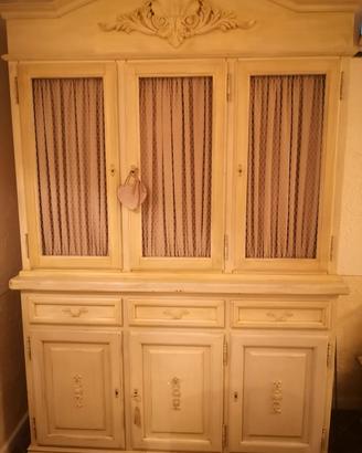 vetrina credenza libreria stupenda Bianca