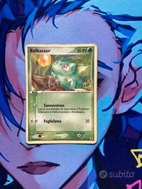Bulbasaur ex rosso fuoco e verde Foglia