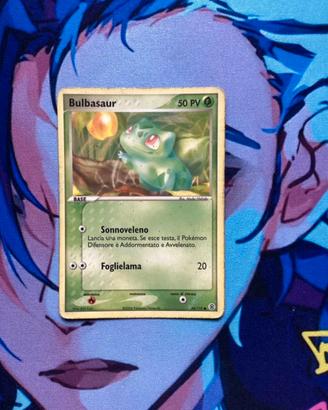 Bulbasaur ex rosso fuoco e verde Foglia