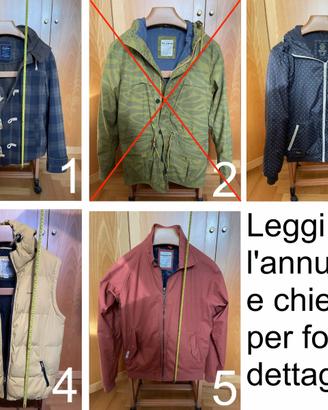 Giacconi e Giubbotti Pull&Bear Uomo – Varie Taglie