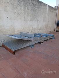 pedane in ferro zincato