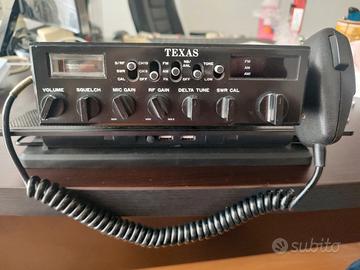 Radiotrasmettitore CB Lafayette Texas 40 canali
