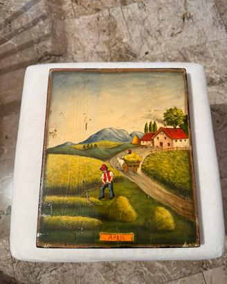 Quadro R. Simonetto in legno