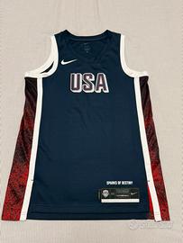 Canotta da basket Nike USA nuova