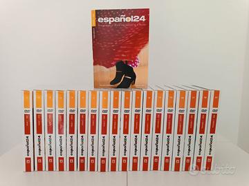Corso di spagnolo "Español 24" (DVD+CD+libri)