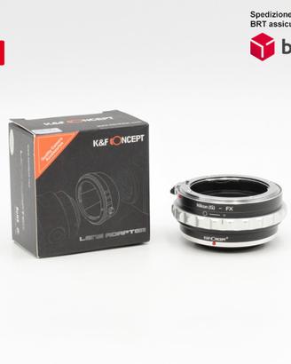 k&f Concept Nikon(G)-FX (per ottiche Nikon su macc