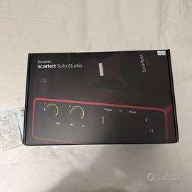 Focusrite Scarlett Solo Studio 4° gen.