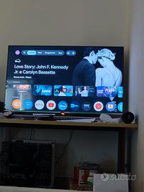 Smart tv 55" Metz Netflix, amazing prime e altro