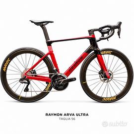 💥 RAYMON ARVA ULTRA RUBYRED/CARBON POWERMETER