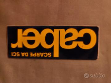 Adesivo vintage anni 70 Spalding caber 