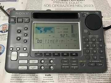 Sony icf-sw55 radio world band onde corte/fm