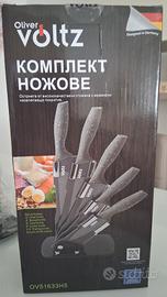 Set  5 pezzi coltelli da cucina