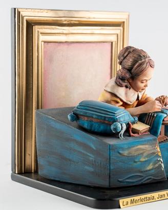 Vermeer “La Merlettaia” – Opera 3D in resina