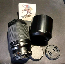 Zoom Nikon AFD 75 240 mm f 4.5 5.6 Autofocus obiet