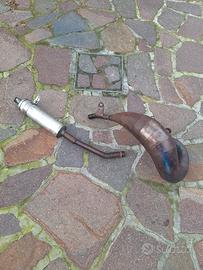 scarico ktm 125 exc/sx