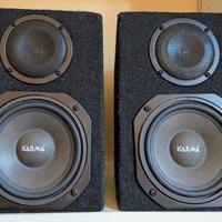 BX1 - Coppia Diffusori Acustici passivi da 80w