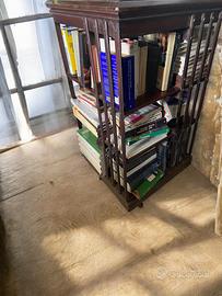 Libreria girevole stile inglese